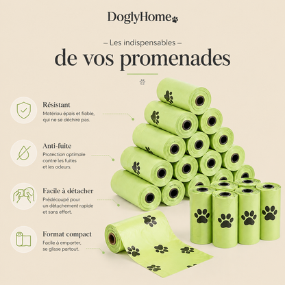 Sacs à déjections canines DoglyHome – vue produit 3