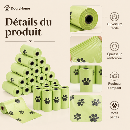 Sacs à déjections canines DoglyHome – vue produit 5