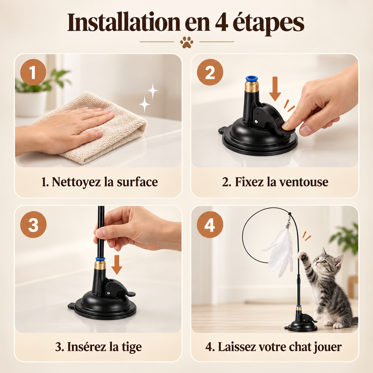 Jouet Auto-Interactif pour Chat DoglyHome