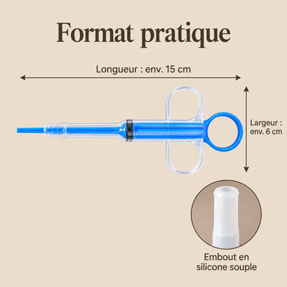 Format pratique applicateur de médicaments DoglyHome