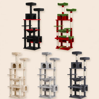 Arbre à chat XXL DoglyHome disponible en cinq coloris