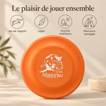 Frisbee DoglyHome pour jeu et moments partagés avec le chien
