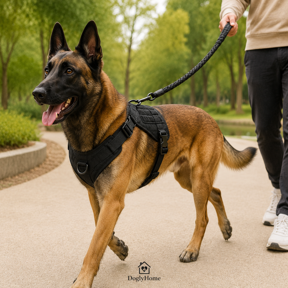 Harnais tactique anti-traction pour chien | DoglyHome – photo 4