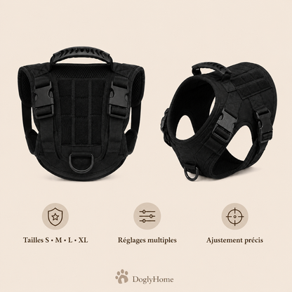 Harnais tactique anti-traction pour chien | DoglyHome – photo 5