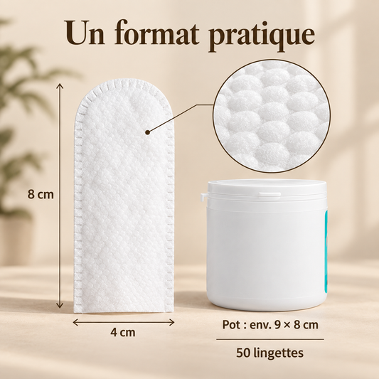 Format pratique des lingettes auriculaires DoglyHome