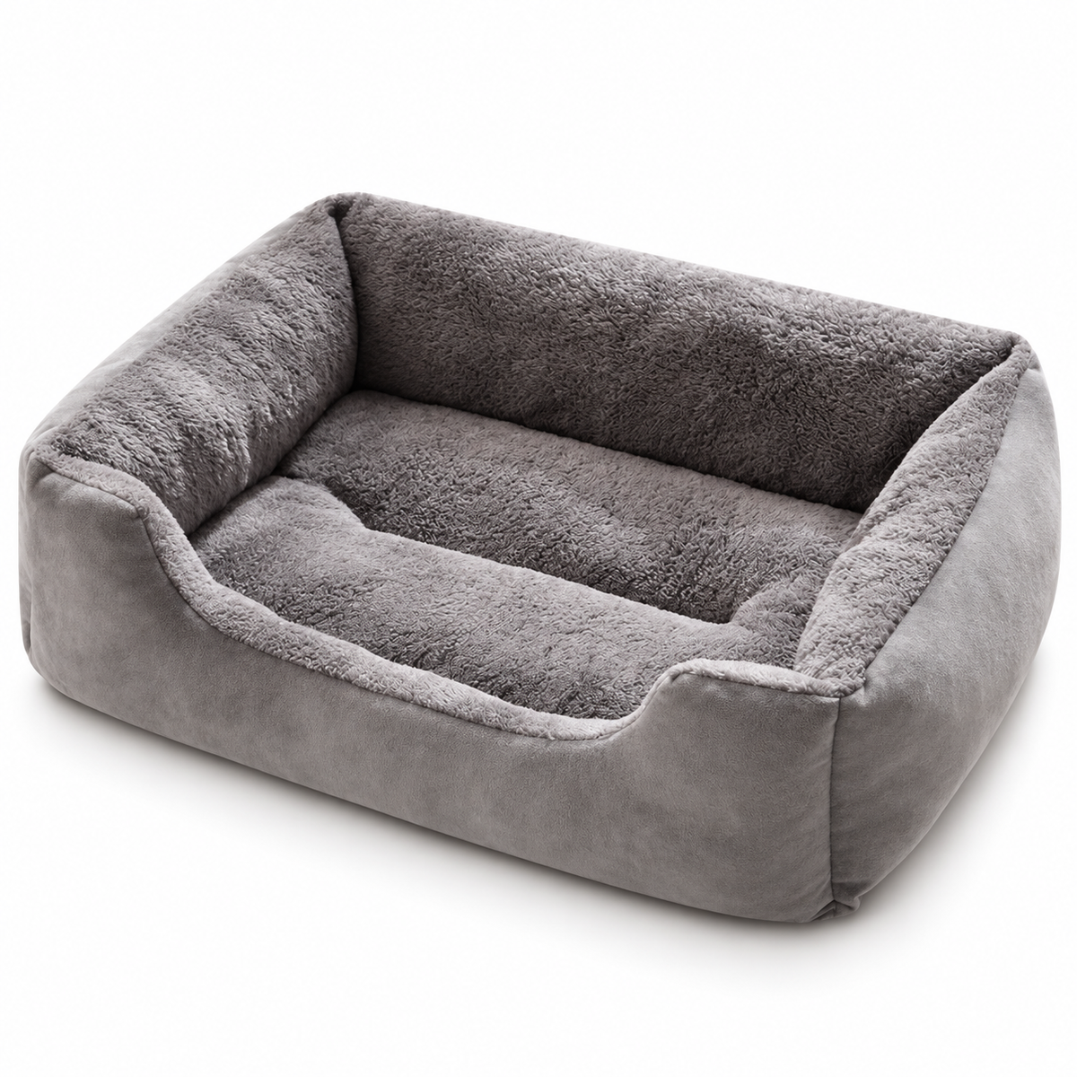 Panier douillet gris pour chien et chat DoglyHome