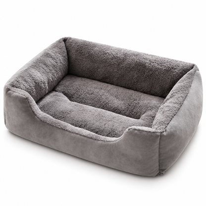 Panier douillet gris pour chien et chat DoglyHome