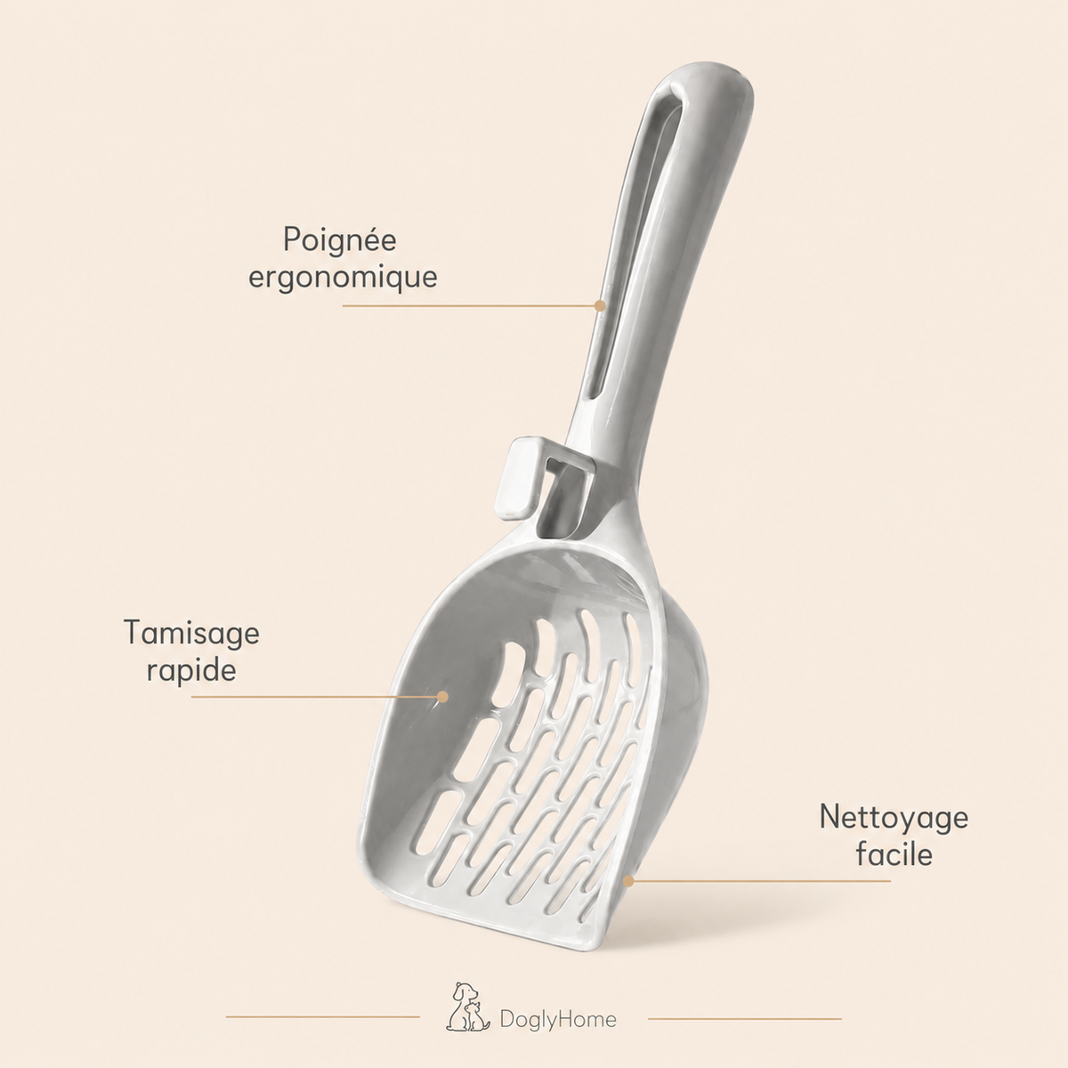 Pelle à Litière Ergonomique DoglyHome – photo 3