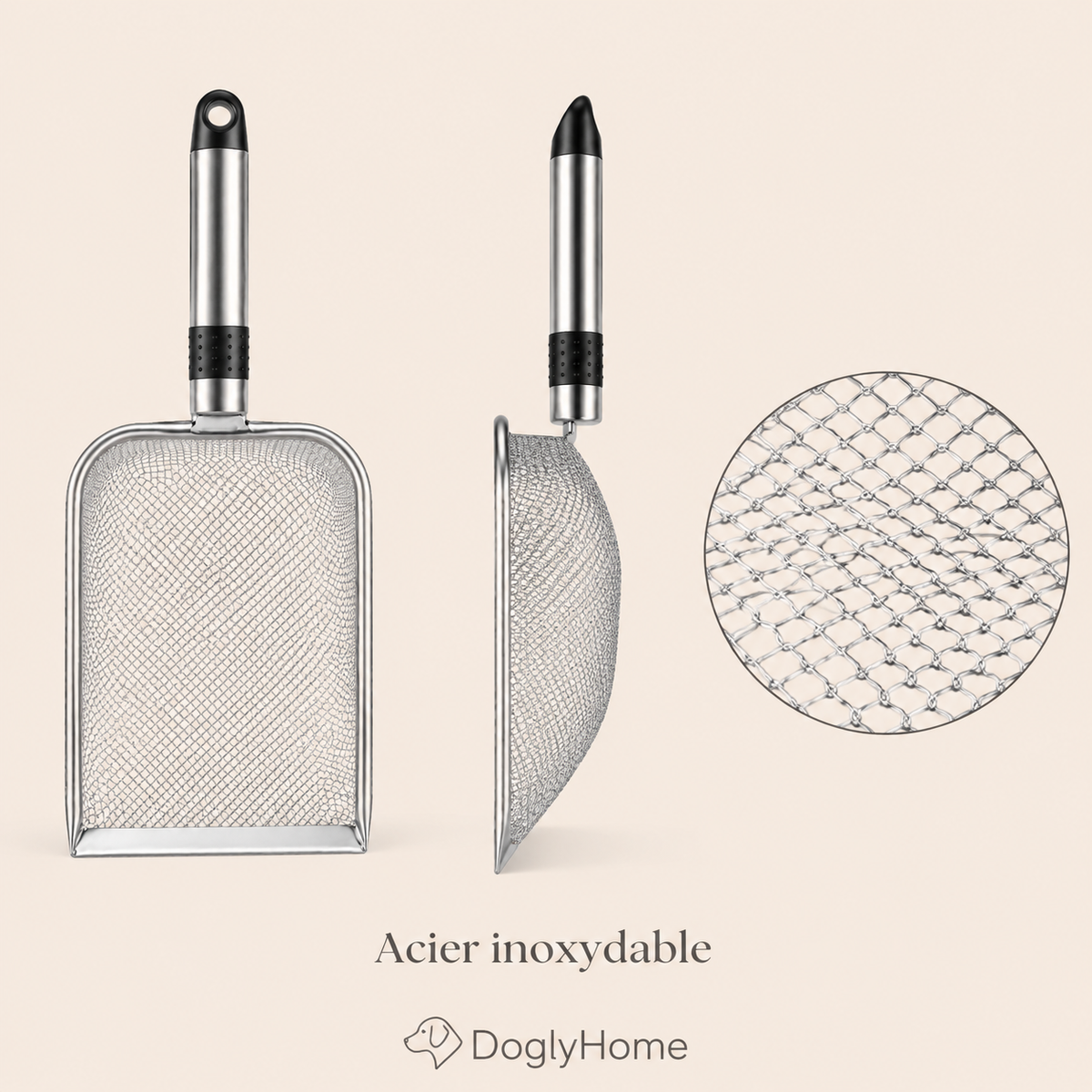Pelle en Acier Inoxydable DoglyHome – photo 7